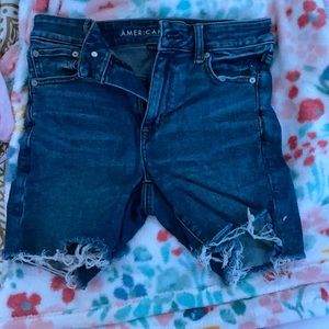 American Eagle Jean shorts. super stretch. Size 6